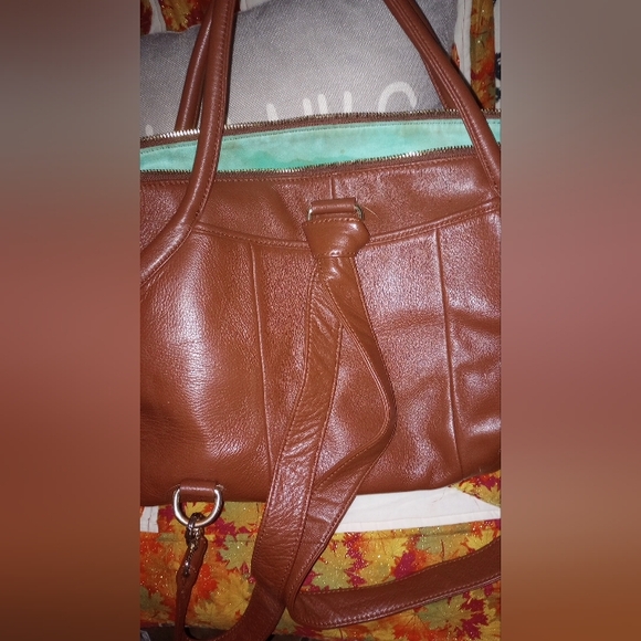 Lily jade full leather bag - Picture 2 of 8